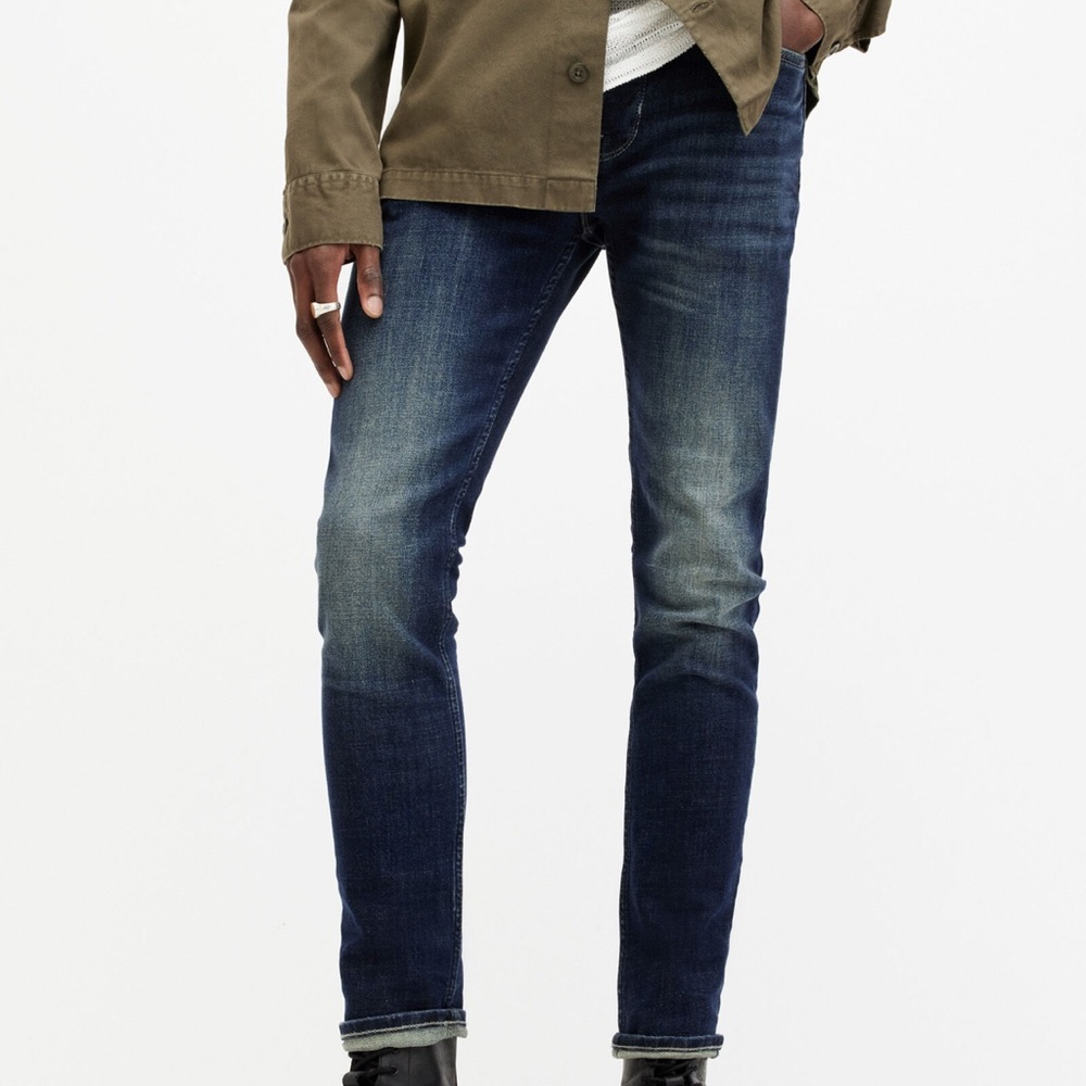 All saints Cigarette Skinny Fit Stretch Denim Jeans size w 30